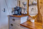 Coffee nook in the kitchen